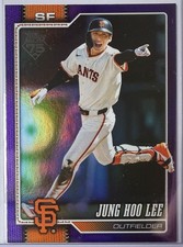 2026 Topps Series 2 Jung Hoo Lee Purple Foil Holo Parallel 3/250 #541