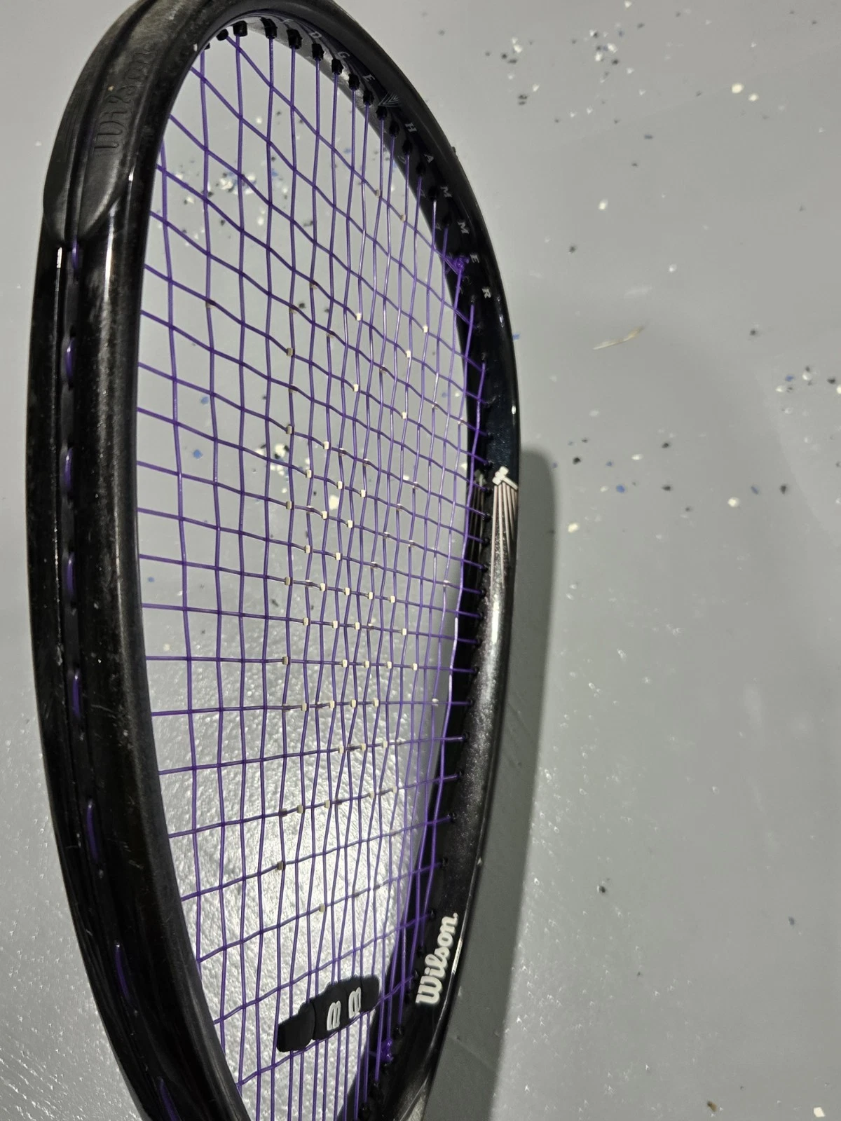 WILSON SLEDGE HAMMER 3.4 OS 135 OUTER LIMITS TENNIS RACQUET &BAG 4 3 8" New Grip
