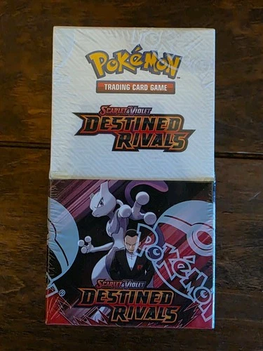 Pokemon TCG Destined Rivals Sealed Half Booster Box BRAND NEW 18 Packs