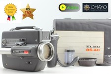 Tested MINT w/Case ELMO single-8 8S-40 8mm Film Movie Cine Camera From JAPAN