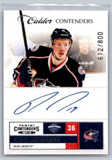 Ryan Johansen 209 2011-12 Panini Contenders #/800 Rookie Blue Jackets Card. rookie card picture