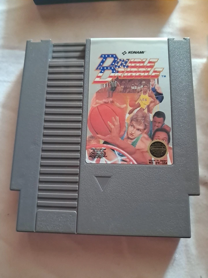 Arch Rivals e drible duplo.  2 jogos para Nintendo NES com capas. Testado e funciona! - Imagem 2 de 4