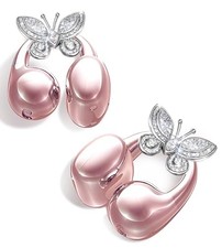 Open Ear Earbuds Clip on Wireless Bluetooth 5.4 Headphones with 02-Pink