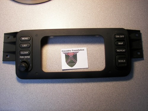 Navigation Unit Parts For Jaguar XK8 Adj. Knob (JLM21684) & Cover (LJD2440AE) - Picture 2 of 6