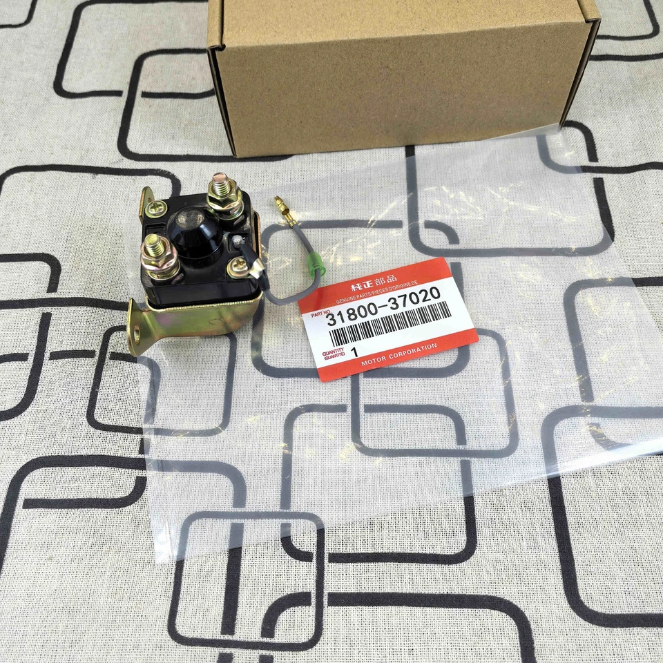 Solenoide relé de arranque OEM para Suzuki 1977-1988 GS 250 300 400 550 650 750 850 Foto 2 de 4