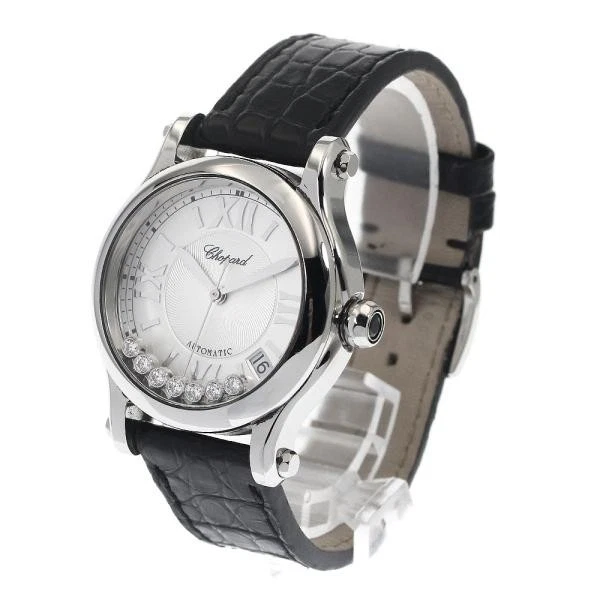 Chopard — Chopard Happy Sport 8559 36mm SS Silver Dial Automatic Date Watch #C4265