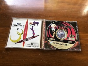Sega Saturn Nights Into Dreams With Spine Card Japan 