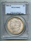 1891 O Morgan Silver Dollar PCGS MS 62