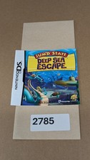 JumpStart: Deep Sea Escape -  3DS DS - Manual Only  NO GAME 