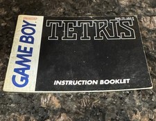 Tetris (Nintendo Game Boy, 1989) Loose Working! Manual Included.
