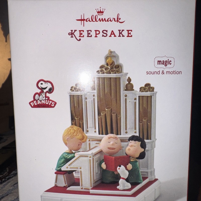 Hallmark 2014 HARK! MUSIC FILLS THE AIR! Peanuts Gang Sound&Motion NIB