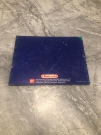 SUPER SPIKE V BALL (UKV NES MANUAL ONLY FOR SALE) READ LISTING