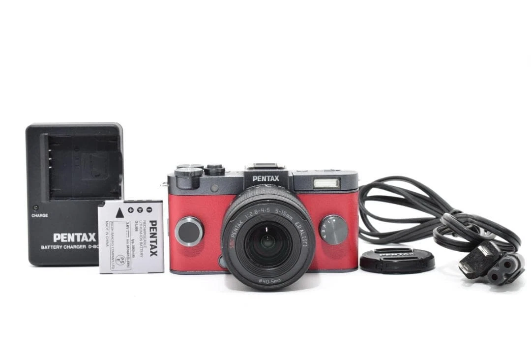 ■ショット数805回■PENTAX Q-S1 ガンメタル LENS KIT □ショット数805回□PENTAX Q-S1 ガンメタル LENS KIT Shot count 805
