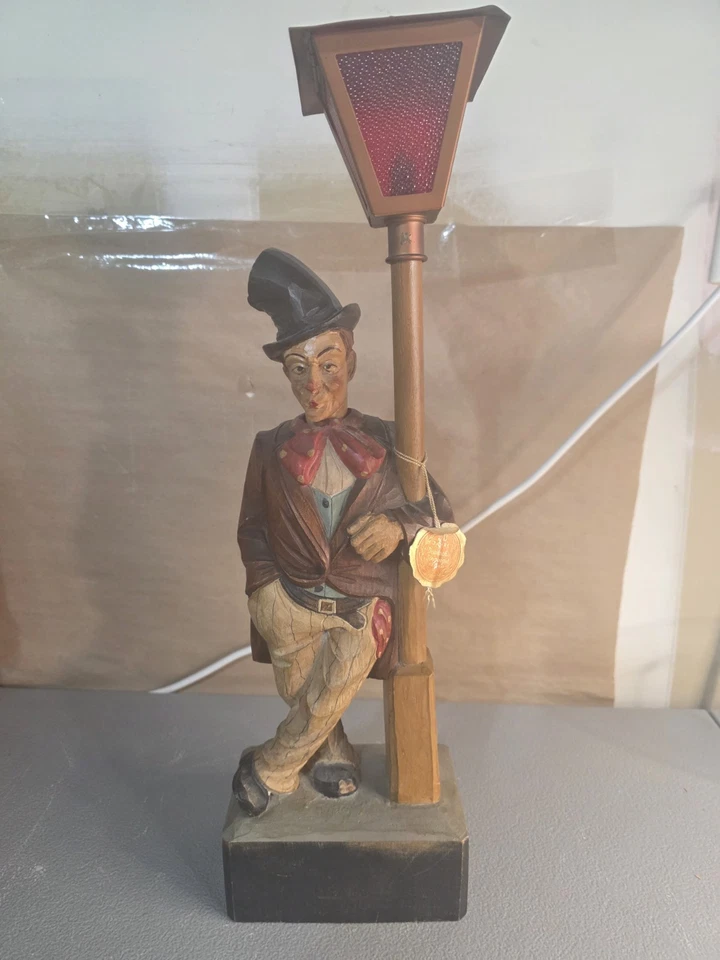 Silbador druken antiguo alemán Karl Griesbaum tallado a mano Foto 2 de 4