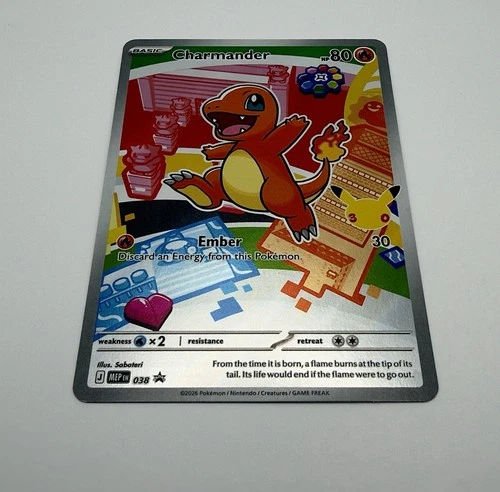 Charmander 038 Me: Mega Evolution Promo Holo