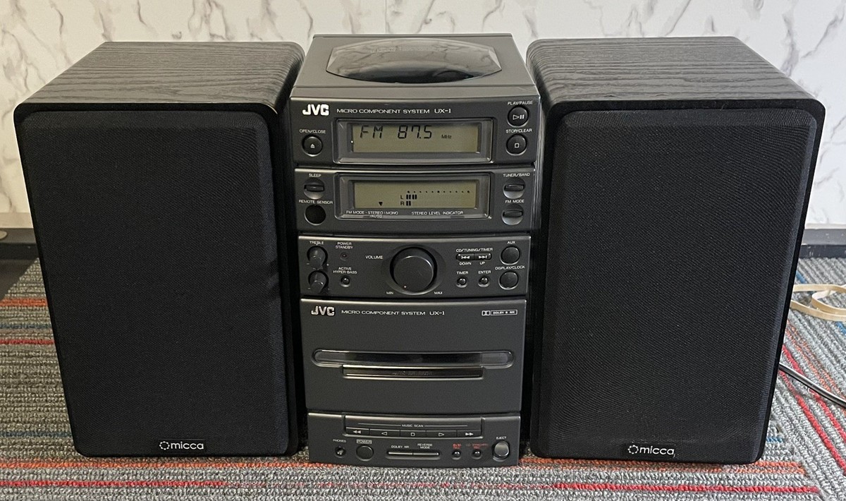 JVC Micro Component System Model UX-1 | eBay