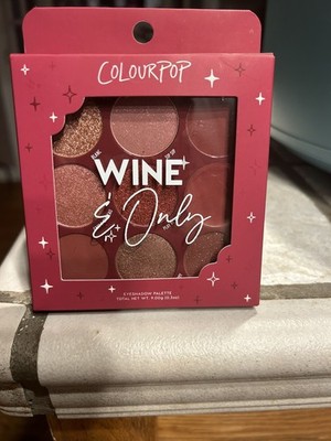 Colourpop Wine & Only Eyeshadow Palette, NEW PACKAGING, NEW IN BOX.