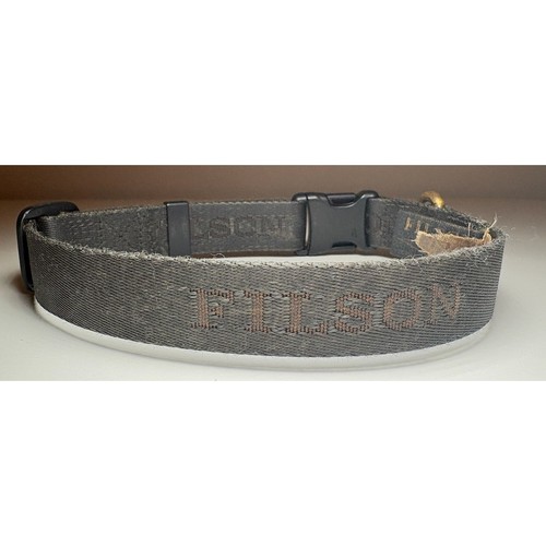 FILSON Adjustable Dog Collar | Black/Gray