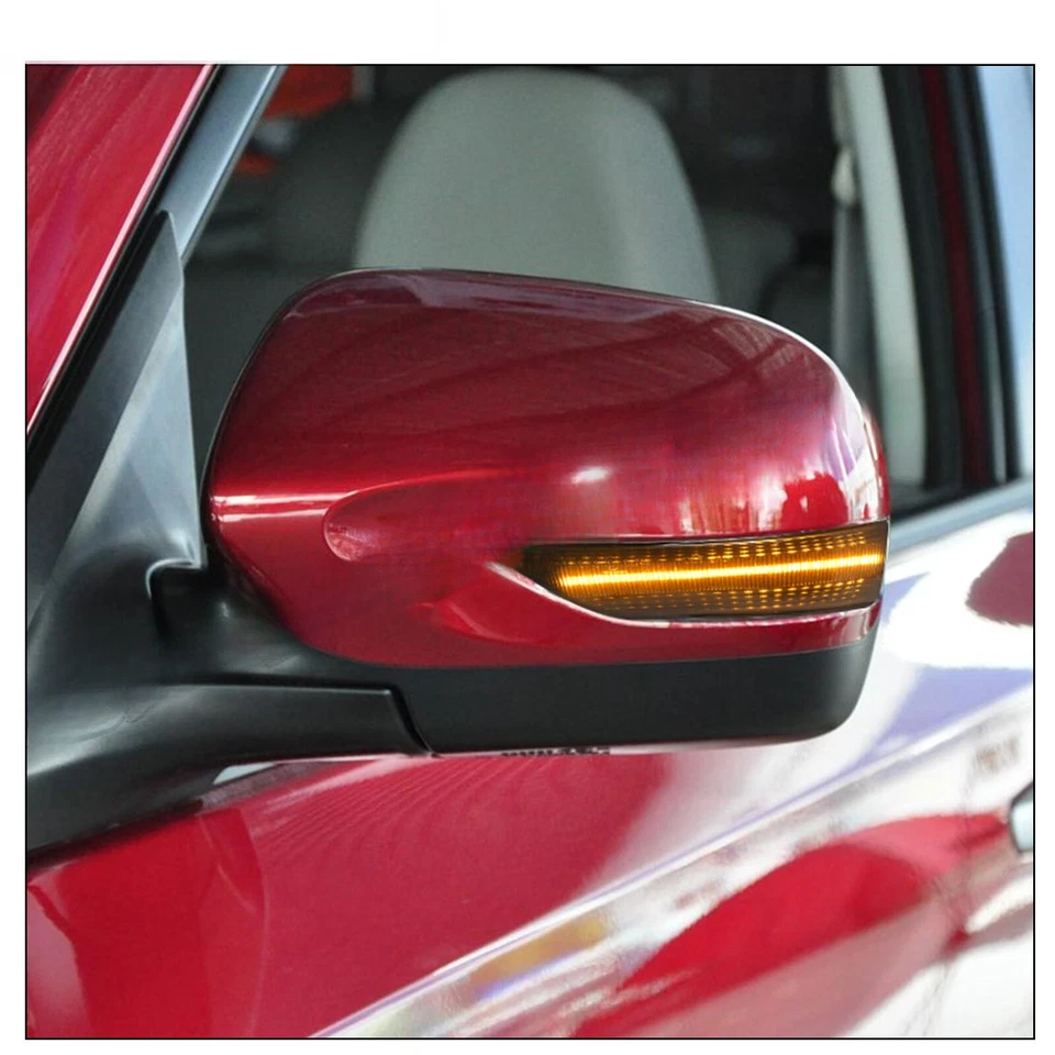 Luces de señal LED secuenciales de espejo lateral para Subaru Impreza Outback Forester STi Foto 3 de 4