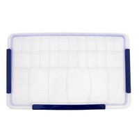28 FäCher Klar Kunststoff Schmuck Aufbewahrungsbox Bead Veranstalter Container
