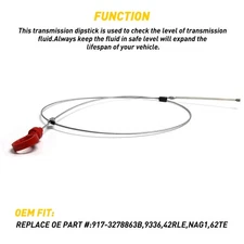 TRANSMISSION Automatic Oil DIPSTICK Auto Trans ATF Level Fluid Dip Fits For Jeep