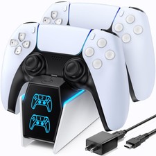 OIVO PS5 Controller Charger Fast Charging AC Adapter Charging Station Stand