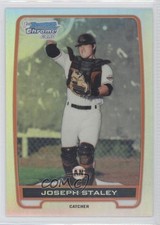 2012 Bowman Chrome Prospects Refractor 361/500 Joe Staley Joseph #BCP26 1c6