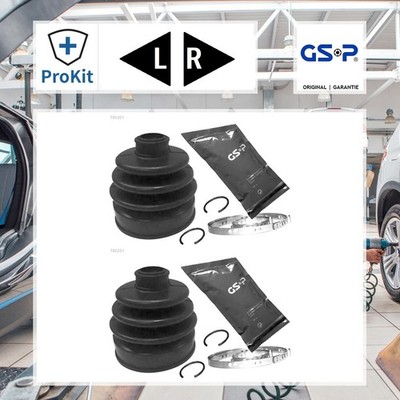 2x ORIGINAL  Gsp Faltenbalgsatz, Antriebswelle Vorne, Links, Rechts für Suzuki