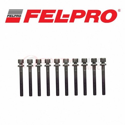Fel-Pro Cylinder Head Bolt Set for 1984-1987 Audi 4000 1.8L L4 - Engine ph