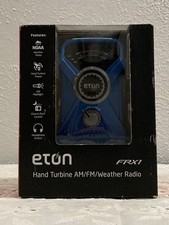 Eton FRX1 GRID DOWN SHTF AM/FM/Weather Radio Hand Crank Storm Ready Prepper Blue