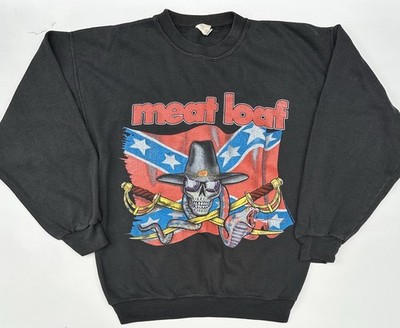 Very Rare Vintage 1987 Meat Loaf's 20/20 Vision Sweater Jumper Size Medium