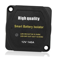 12V 140 Amp Dual Battery Smart Isolator Kit- VSR - Voltage Sensitive Relay