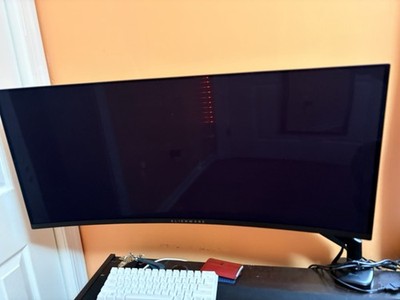 Alienware AW3423DWF 34-Inch Curved Gaming Monitor 21:9 Aspect Ratio Black