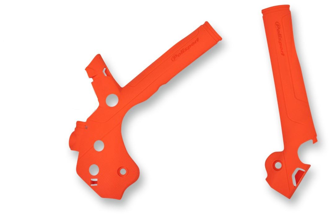 POLISPORT Frame protectors (Orange) KTM SXF 16-18