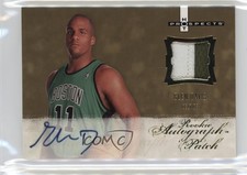 2007-08 Fleer Hot Prospects Rookie /599 Glen Davis #108 Patch Auto 13c7