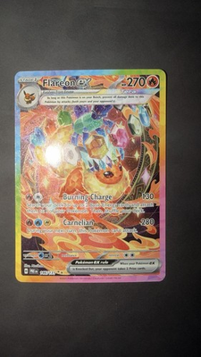 #ad Flareon EX NM Prismatic Evolutions SIR 146 131 Special Illustration Rare Chase C $265.95