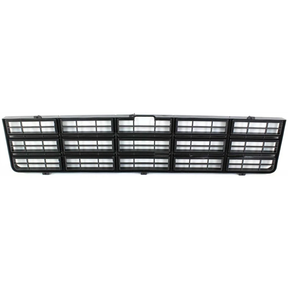 Grille For 77-80 Chevrolet C10 K10 Silver Shell w/ Black Insert Plastic - Image 4 of 4