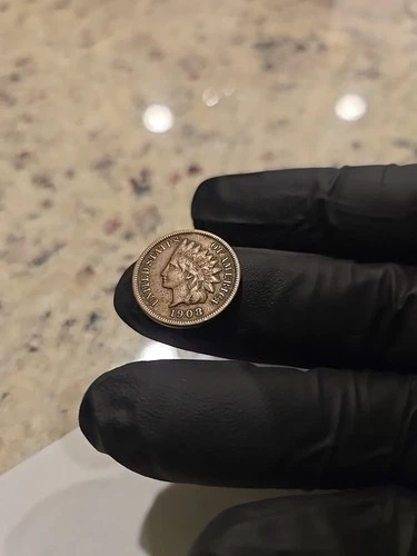 1908 S INDIAN HEAD CENT XFINE, KEY DATE