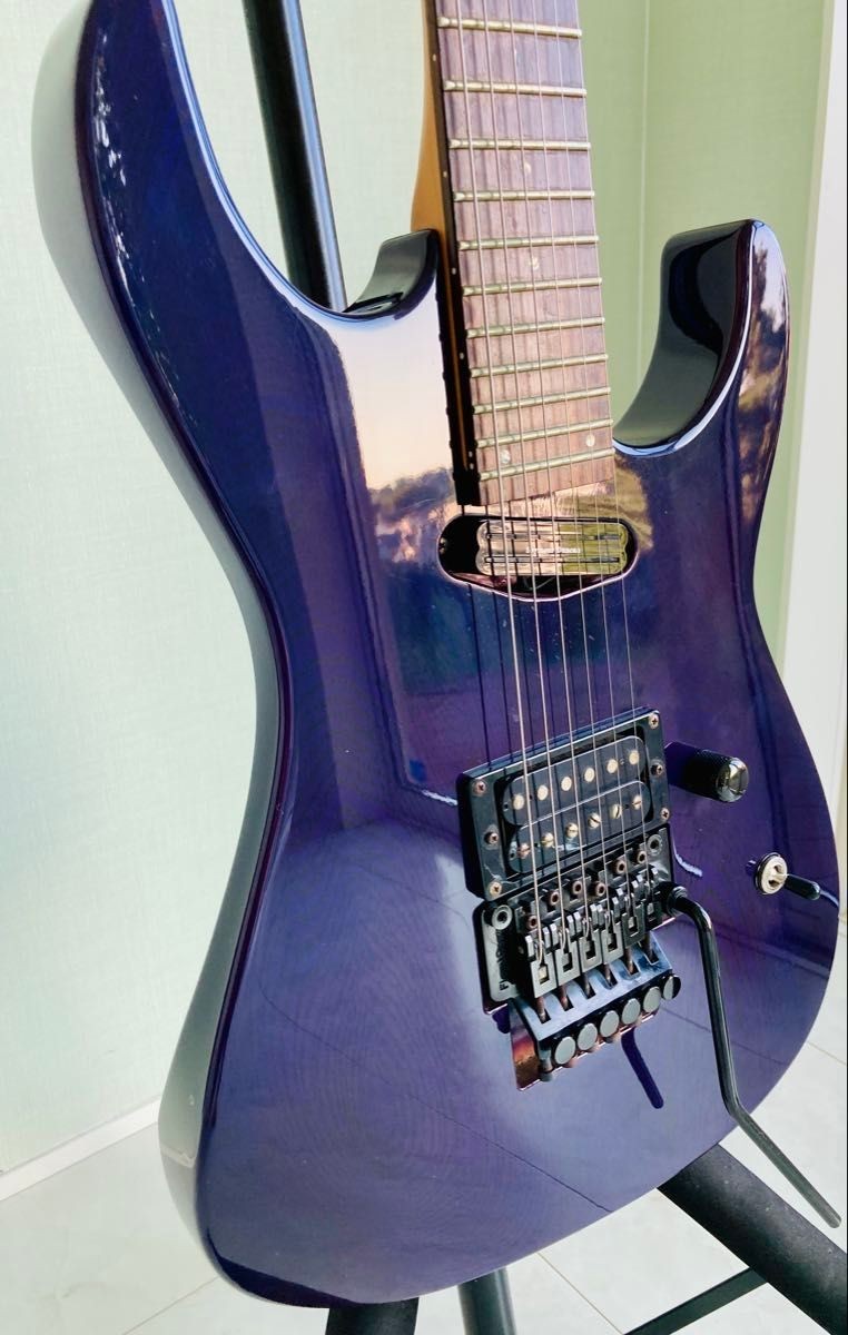 ESP M-II Deluxe Purple Seymour Duncan Metal djent Vintage Rare