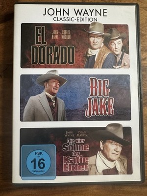 John Wayne Classic Edition EL DORADO, BIG JAKE, Die Vier Söhne der Katie Elder