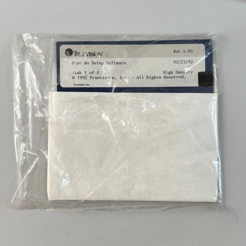 Truevision TARGA M8 Video Capture Board ISA Graphics w/ BRAVADO 16 Box Manual - Image 4 of 4