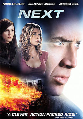Next (DVD, 2007) New Sealed. Nicholas Cage Jessica Biel Julianne Moore Rare 