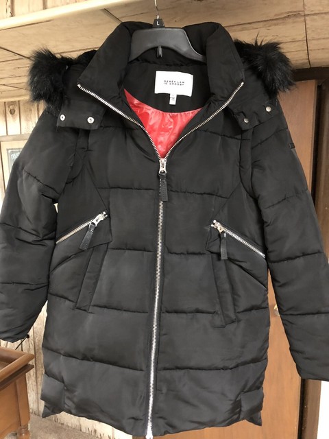 olive green guess coat