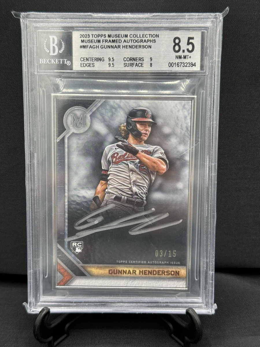 2023 Topps Museum Collection - Gunnar Henderson #MFA-GH for sale