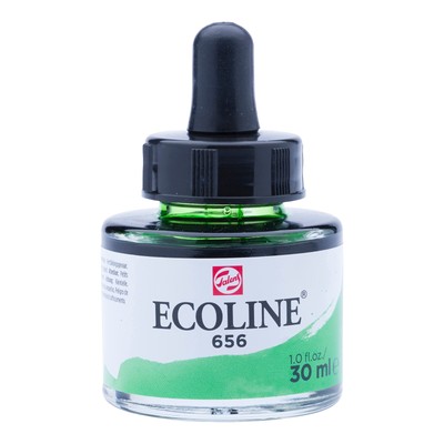Ecoline Aquarellflasche flüssig 30 ml Waldgrün 656 11256561