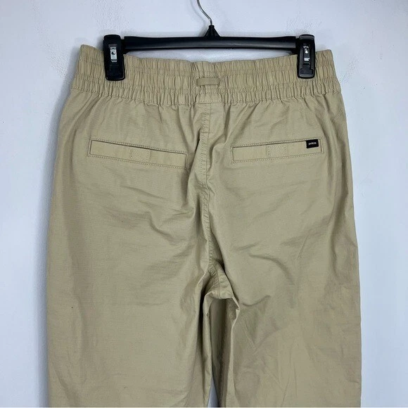 prana organic cotton woven drawstring hiking pants
