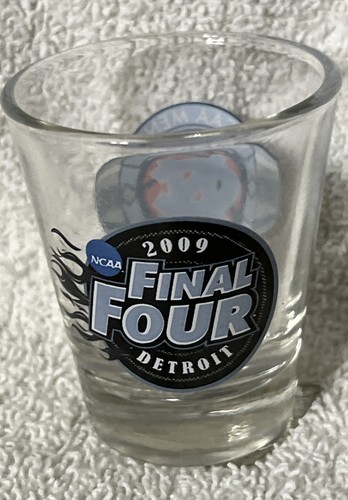 2009 UNC TAR HEELS FINAL FOUR NCAA national CHAMPS Champions Shot Glass - Picture 2 of 3