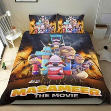 Masameer Bedding Sets 3 Piece Twin Duvet Cover Set For Kids Girls Boys Gifts