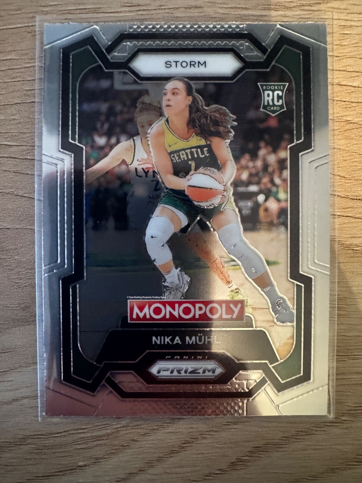 2024 Panini Prizm Monopoly WNBA Nika Muhl 4 RC Seattle Storm