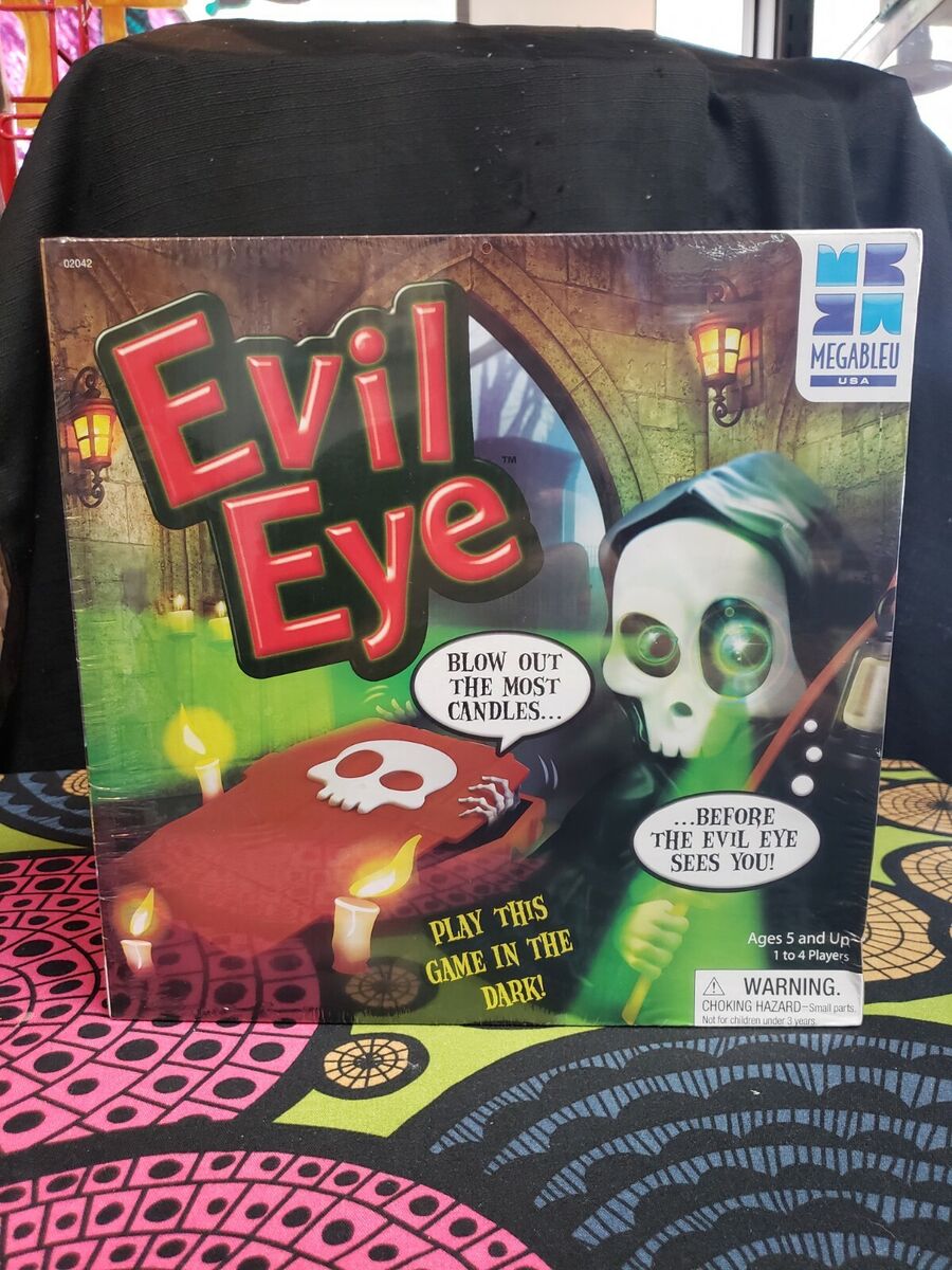 Evil Eye The Board Game Family Electronic Megableu Kid's Scary Board Game